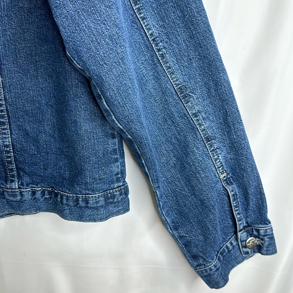 French Dressing Jeanswear Paris Women’s Jean Jacket Size 10 - Picture 10 of 11